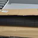 Paramondo PVC Privacy Fence Screen 14mm 3-Rib Reinforced Textured Fence Panel - No-Drill Balcony & Garden Cladding with Wind & UV Protection for Patio, Deck, Outdoor Privacy, 410 FT, Charcoal