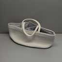 ABenkle Baby Diaper Caddy, Nursery Storage Bin and Car Organizer for Diapers and Baby Wipes, Cotton Rope Diaper Basket Caddy, Changing Table Diaper Storage Caddy (Large, White)