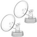 17mm Flanges Compatible with Spectra S2 S1 9 Plus Ameda MYA Motif Luna Breastpumps Replacement to Pump Parts Flange. Compatible with Spectra Parts/Accessories
