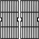 G460-0500-W1 Cooking Grate Grill Replacement Parts for Char Broil Grill Grates 463672016 463645015 463251414 463633316 463642116 463672416 463650413 Charbroil 2 Burner Grill Replacement Grates (16 15/16 x 16 5/8" for Charbroil)