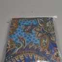 Flat Sheets Only Queen Size 100 Percent Cotton Paisley Printed Top Sheets Easy Care Bed Sheet