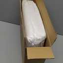 CozyLux Twin Extra Long Size Mattress Pad Pillow Top Cotton Cooling Twin XL Mattress Topper 8-21" Deep Pocket Mattress Cover Quilted Fitted Cooling 450GSM Mattress Protector (39x80 inch,White)