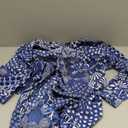 Cotton Kimono Robes for Women's, Light Bathrobe for Women, Dressing Gown Kimono Robe, Long Kimono Robe Traditional Kimono for Women Blue