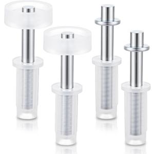 Shimeyao 4 PCS Bifold Door Top Guide Wheel Repair Bifold Plastic Closet Door Hardware Repair Tool Kit