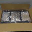 STO STO Expandable Shoe Rack, 5-Tier Metal Shoe Rack for Closet, Up to 24 Pairs Adjustable Shoe Rack Storage for Front Door Entrance, Free Standing Shoe Rack Organizer for Entryway, Black