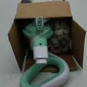 Shark S1000 Steam Mop with 2 Dirt Grip Pads, Lightweight, Safe for all Sealed Hard Floors like Tile, Hardwood, Stone, Laminate, Vinyl & More, Machine Washable, Removable Water Tank, White/Seafoam