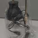 SOKCVSEA Candle Warmer Lamp Timer- Candle Lamp Warmer Height Adjustable, Birthday Gifts for Mom Women, House Warming Gifts New Home Decor, Wax Melt Warmer with 2 Bulbs Black Gold