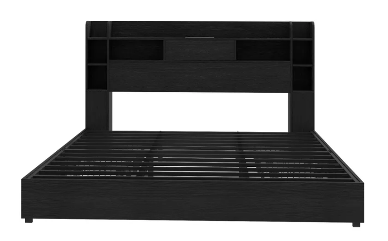 Bed Length 80", SKU: FTBFBF 7121, G.W.: 22.74 KG, MEAS: 117.5×46×14 CM, MADE IN VIETNAM