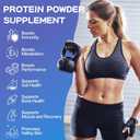 Whey Protein Powder - 30g Protein Per Serving, Instant Mix, Easy to Digest, Supports Muscle Growth & High-Intensity Workout Recovery (EXP 11/11/26)
