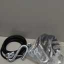 Safety Cable Kit Replace BX88196 for RV Class III Trailer Safety Cables with S-Hooks 7FT 7500lbs 2 PCS