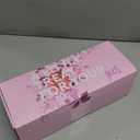 cosyone1997 2-Pair Cozy Slippers for Women Indoor Soft Sole with Warm Fuzzy Lining and Non-Slip Grips, House Slipper Socks (2 Pk Chenille Knit (Pink & Grey))