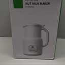 Automatic Nut Milk Maker, 20oz Homemade Almond, Oat, Coconut, Soy, Plant Based Milks and Non-Dairy Beverages with Delay Start/Keep Warm/Self-Cleaning/Boil Water, White