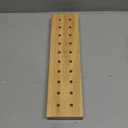 Wooden Tuning Fork Holder- 20 Hole Storage Block