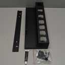 DALUOBO Storage Holder for Dyson Airwrap Curling Iron Accessories Wall Mounted Rack Bracket Stand with Adhesive for Home Bathroom Organizer Black