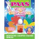 PAAS Magic Color Shapes Egg Decorating Kit  Decorate Easter Eggs with Colorful Shapes, Liquid Dye, and 5 Instant Dye Pads