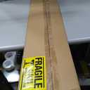 Prime-Line 8 x 34" Aluminum Kick Plate, Brite Brass, Single Pack