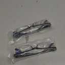 Gaoye 4.0 Executive Style Reading Glasses Men - Durable Readers with Blue Light Filtering- Comfortable Fit with TR90 Frames (2black)