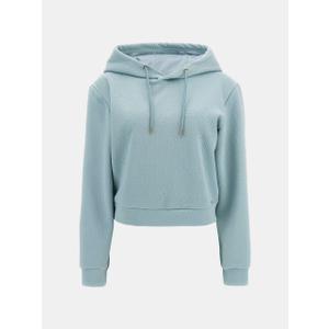 Guess Peony Logo Ocean Hoodie Sweatshirt , Size M