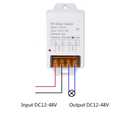 6000 ft Long Distance DC12V 24V 36V 48V Remote Control Switch 433Mhz Remote Transmitter, 12V 30A Remote Relay High Power Water Pump Motor Lighting Industrial Wireless Control Relay