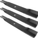 110-6837-03 Mower Blades Fit for Toro TimeCutter 50" Deck SS5000, 115-5059-03 High Lift Blades Compatible with Toro Z5000 SS5060 50" Zero Turn Mower Riding Tractor, Replace 112-9759-03, 3 Pack