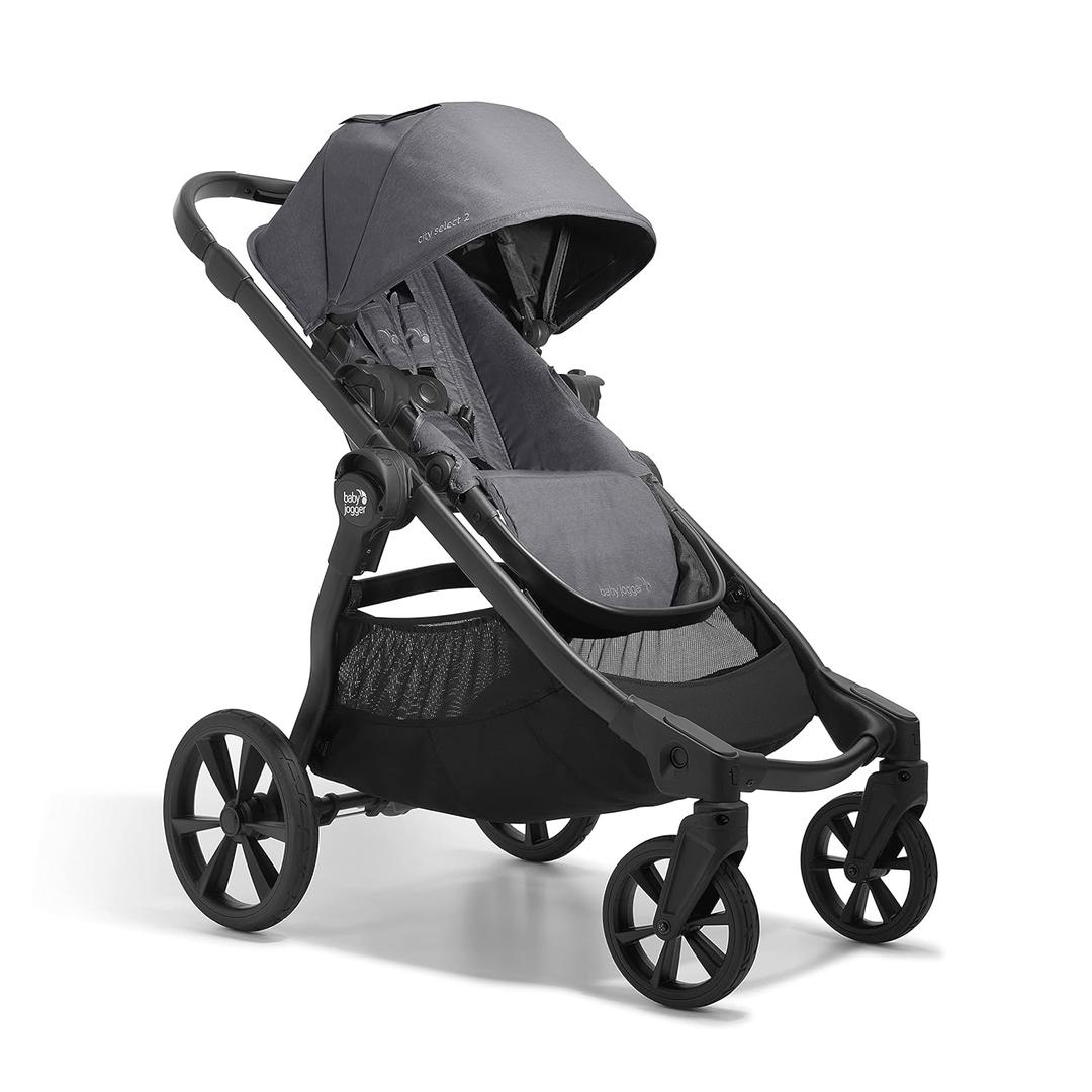 Baby Jogger City Select 2 Single-to-Double Modular Stroller Radiant Slate