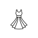 Women's Summer Casual Long Maxi Beach Vacation Dresses Sleeveless Square Neck, Size S