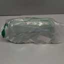 Prite Makeup Bag, Large Capacity Portable Travel Cosmetic Bag, Waterproof Makeup Organizer for Women with Handle and Divider (001 Green)