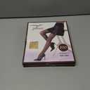 2 x ZIHUA 2 Pairs Sheer Tights for Women, 20 Denier Control Shaping Nylon Ladies Clear Pantyhose S-XL Black Nude (M)