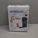 Turtle Tank Filter w/ U-V Light for Large 40-150 Gal Tank 4-Stage Flow Adjustable Low Water Level Internal Deodorization Green Clean Machine Killing Cloudy Saltwater Freshwater Aquarium Crystal Clear