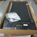 Walking Pad Treadmill, BestGod Incline Under Desk Treadmill 330lbs Capacity, 2.5HP Portable Treadmills for Home, Compact Treadmills Mini Walking Pad, Running Machine with Remote Control (Black)