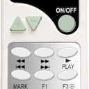 Replacement Remote Control for Tascam RC-10 Stereo Master Recorder DR-100MKII DR-100 DA-3000 SS-CDR250N SS-R250N DR-701D DR-70D DR-60DMKII DR-60D DR-100MKIII DR-40X DR-40 DR-60 SD-20M (Remote Only)