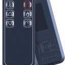 New Heater Replacement Remote Control fit for Furrion Electric Firebox Indoor Fireplace Heater FF34SW15ABL FR88FR FF60SW15ABL FF40SW15ABL F30SW15ABL FF40SC15ABL