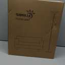 Torchiere Floor Lamp - 72" Tall LED Standing Lamp with Remote/Button Control, 1800Lm, 3000-6500K, 30W Dimmable Modern Corner Floor Light for Living Room Bedroom Office Apartment, Black