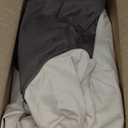 Vailge Patio Chair Covers, Lounge Deep Seat Cover, Heavy Duty and Waterproof Outdoor Lawn Patio Furniture Covers (2 Pack - Large, Beige & Brown)