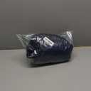 Women's Button Down T-Shirt Dress Casual High Low V Neck Loose Long Dress with Belts, M