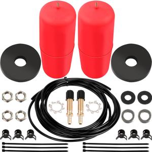 Air Suspension Kit 60818 Fit for Ram 1500 and 1500 Classic Pickups 2009-2022 Rear Air Helper Spring Kit, Up to 7500 lbs of Load Leveling Capacity