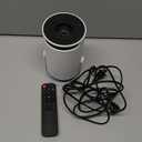 Mini Projector,Support 4K 1080P Portable Projector with Dual Band WIFI 6 Bluetooth5.2 Android 11, 160 ANSI Lumens, 180 Rotatable, Auto Keystone Correction,35"-130" Screen Video Projector