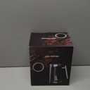 Huogary Milk Frother, Milk Steamer for Milk Foam & Hot Milk(4.5oz/10.5oz), Electric Milk Frother and Warmer for Homemade Coffee, 120V (Black)