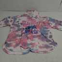 Disney Stitch Bath Towel with Hood for Kids Teenagers Absorbent Cozy Poncho Hooded Beach Towel Wrap for Beach Pool Swimming Bath Vacation Essentials (Pink/ Blue Stitch, 10-13 Years)