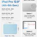 MOFT Dynamic Folio Case for iPad Pro 12.9" (6th 2022 | 5th 2021 | 4th 2020), Slim Magnetic Stand Case with 20+ Viewing Angles, Auto Wake/Sleep, Ultra Thin, Soothing Mist x Misty Cove