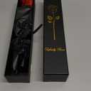 Single Forever Roses Luxury Gift for Women/Men, Fresh Flowers Bouquet for Girlfriend, Wife, Mom, Anniversary, Valentine's Day, Wedding, Graduation, Christmas, Birthday, Unique Presents for Her, Red