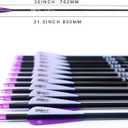 30" Carbon Arrows for Compound Recurve Bow Hunting Target