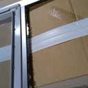 Ideal Pet Products Aluminum Pet Patio Door, Adjustable Height 77-5/8" to 80-3/8", 15" x 20" Flap Size, Mill/Silver