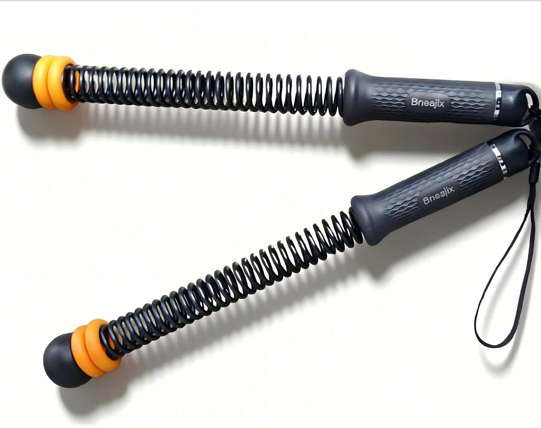 Adjustable Ropeless Battle Ropes for Home Gym for Men & Women | Portable Cordless, Variable Resistance, Quiet Exercise, Strength & Low-Impact Cardio for HIIT