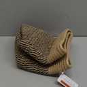 MINTWOOD Design 11 x 11 Inches Cotton Rope Basket for Flower Pot and Indoor Floor Planters, Decorative Round Woven Plant Pot Basket, Planter Covers, Small Dog Toy Storage Baskets, Black