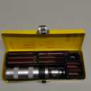 AKM 1/2" Hand Manual Reversible Impact Driver Set Extractor-12 PCS Impact Screwdriver S2 Steel Much More Durable Disengage Rusted Fasteners or Frozen Bolts