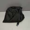 Porch Shield Patio Ottoman Cover - Waterproof Outdoor Square Side Table Covers  31L x 31W x 18H inch, Black