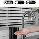 Automatic Soap Dispenser Touchless Dish Soap Dispenser 13.5oz/400ml with Infrared Sensor Type-C Rechargeable Liquid Dispenser for Bathroom and Kitchen