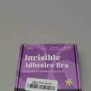 Invisible Strapless Sticky Bra Push up for Women, Ultra Adhesive Bra for Backless Dress, Cleavage Bra Lift with Pasties Kit (B Cup, Beige)