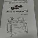 Pamo Babe Pack and Play with Bassinet - 7 in 1 One-Step Setup Bedside Crib, Portable Playpen, Travel Crib, Baby Playard with Diaper Changing Station, Toy Bar & Large Storage Bag